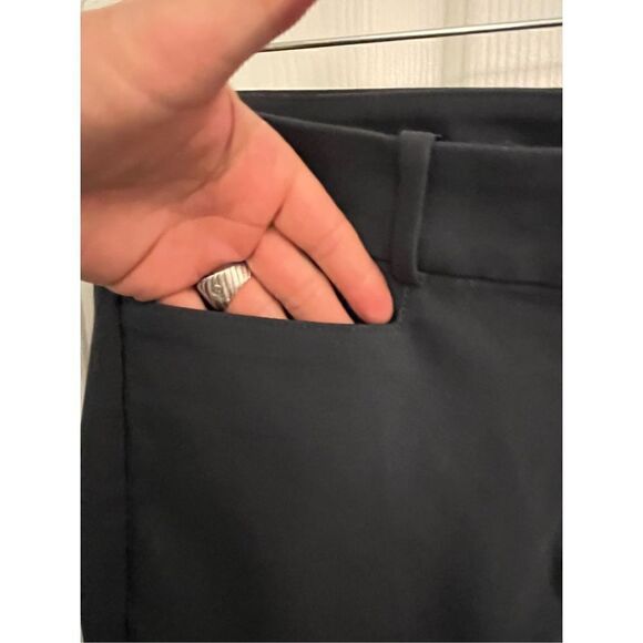 Loft High Waist Curvy Dark Gray Pants. Size 4 - Picture 5 of 8